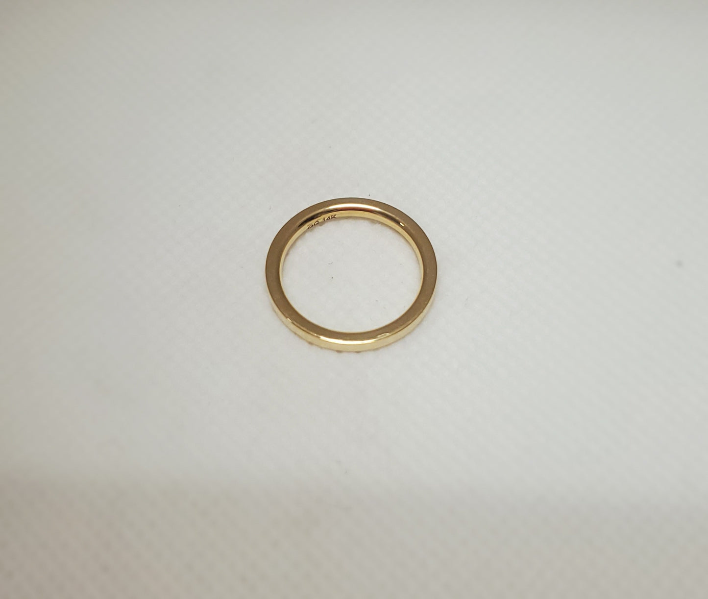 14K Yellow Gold Band