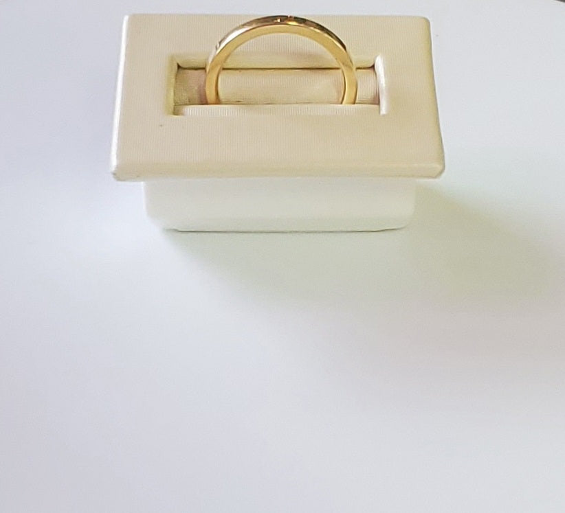 14K Yellow Gold Band