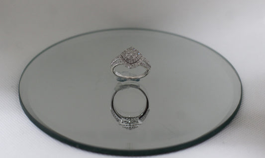 Ladies Lab Created Diamond Ring