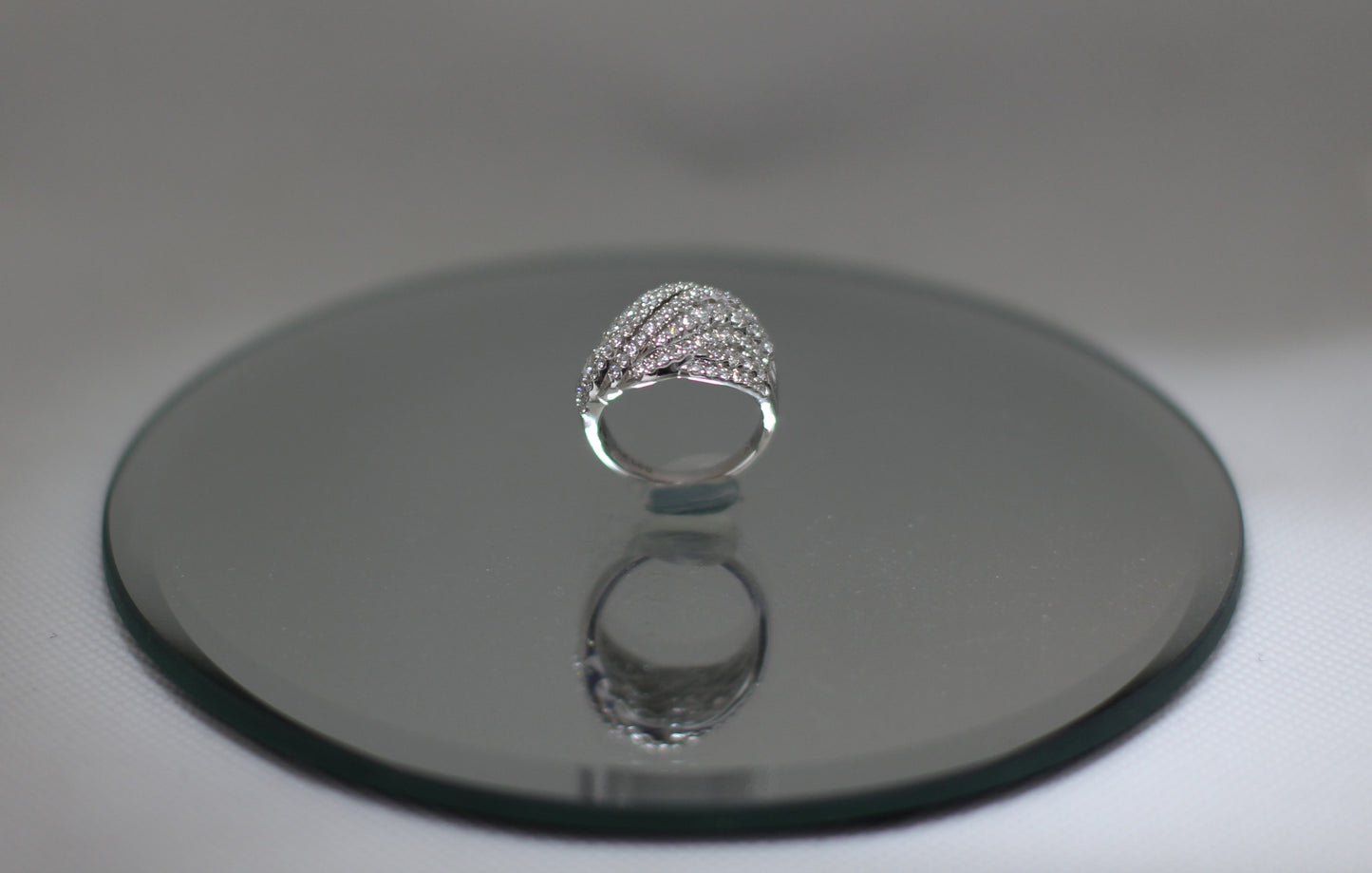 Ladies 2 Carat Lab Created Diamond Ring